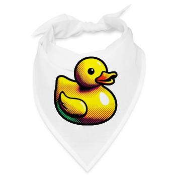 Ente Ente Ente Ente Ente - Bandana - Weiß - Vorne