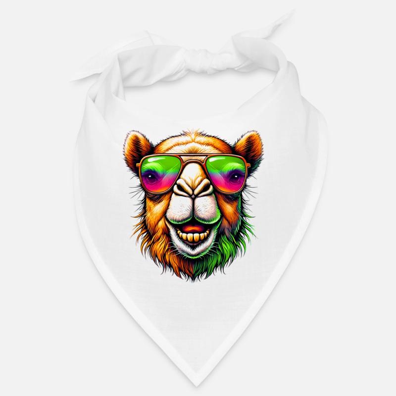 Kamel - Bandana - Weiß