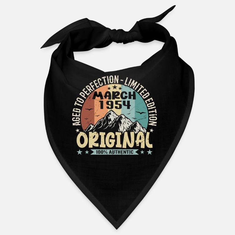 71e anniversaire mars 1954, mars 1954 Bandana