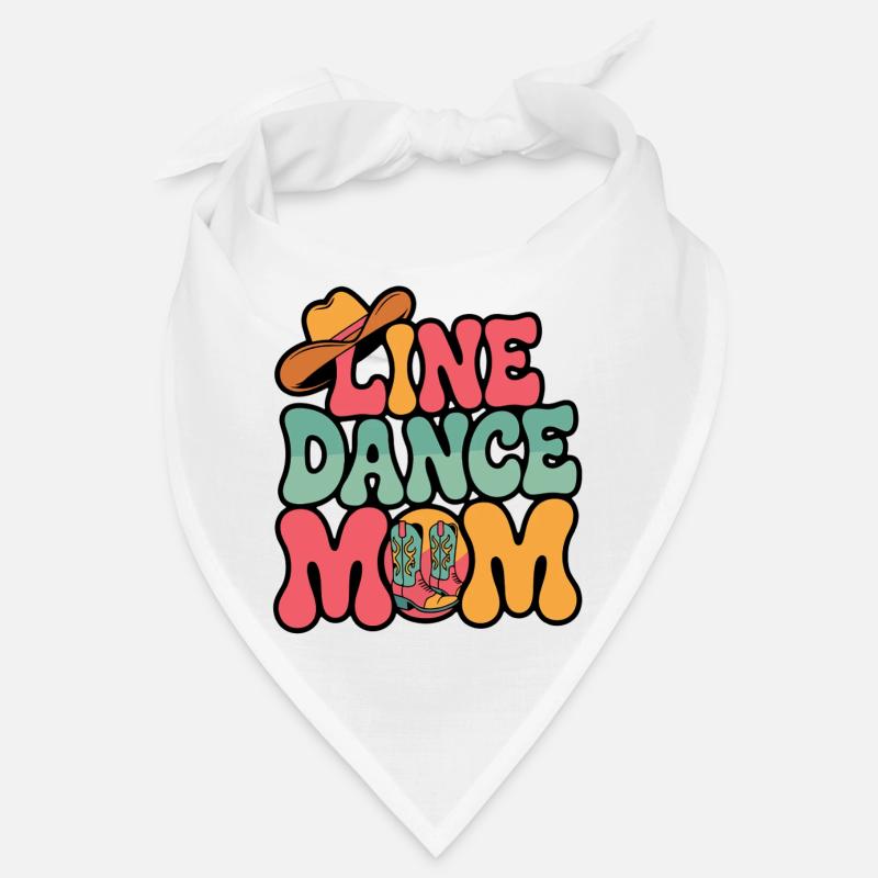 Line Dance Mom Linedance Mama Geschenk Bandana