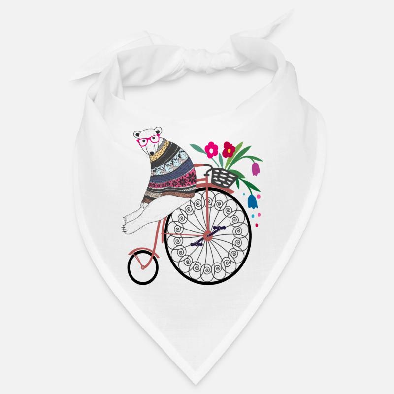 Polar Bear Spring Climate Change Bandana