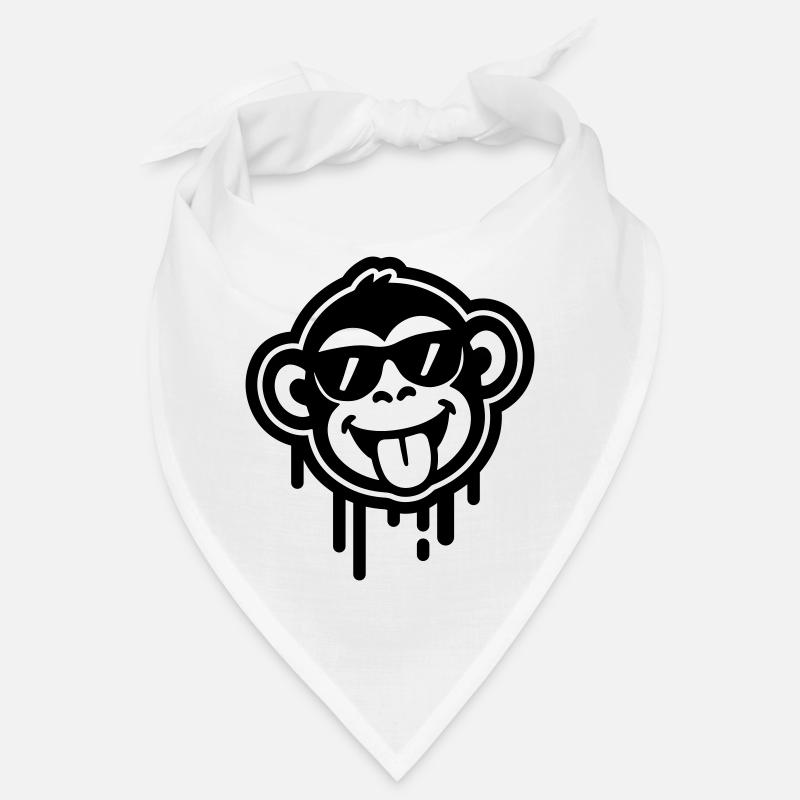 Monkey Cool Funny Bandana