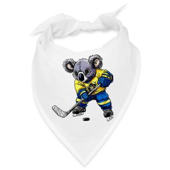 Koalas Eishockey - Bandana - Weiß - Vorne
