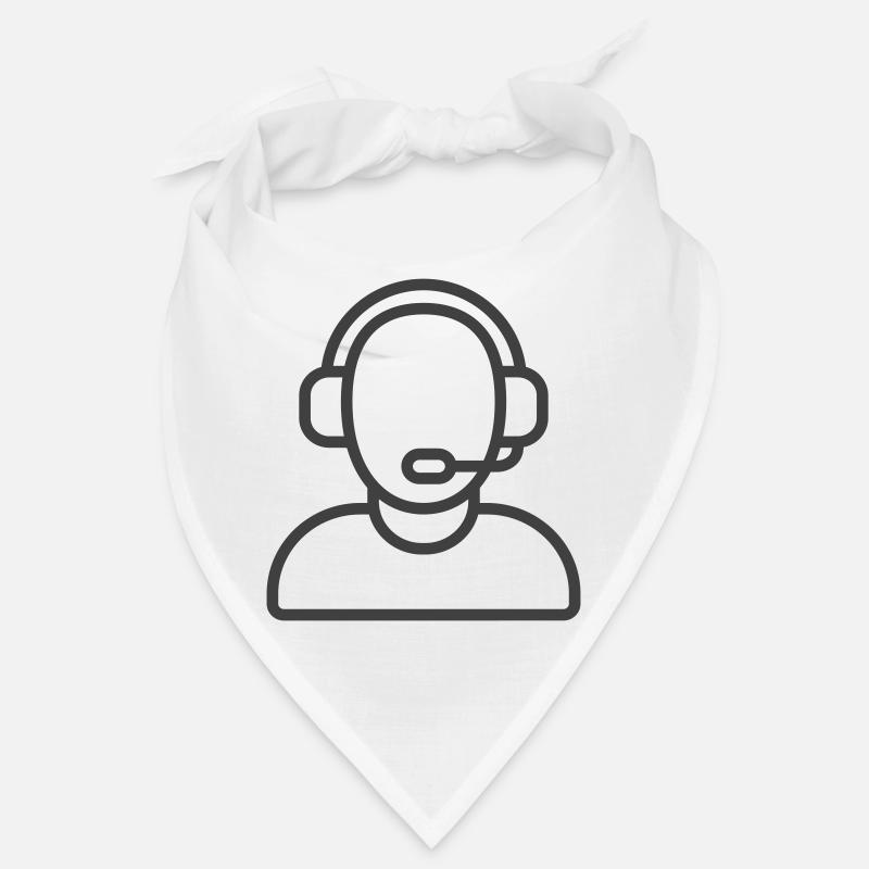 Help Desk Support icon logo Bandana