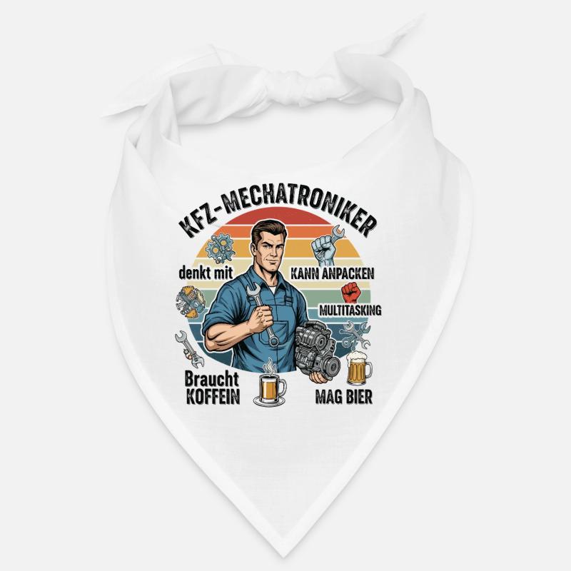 Le mécatronicien automobile Bandana