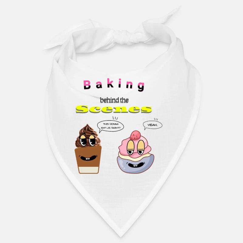 Baking Behind the Scenes Cartoon Design Bandana