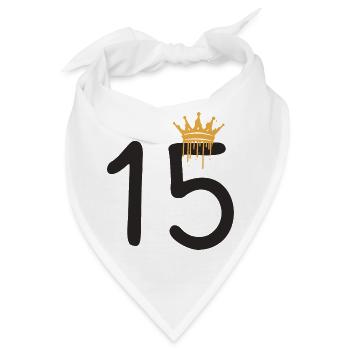 15 - Bandana - Weiß - Vorne