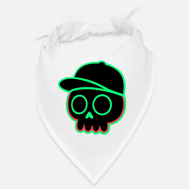 Neon Skull Cap Bandana