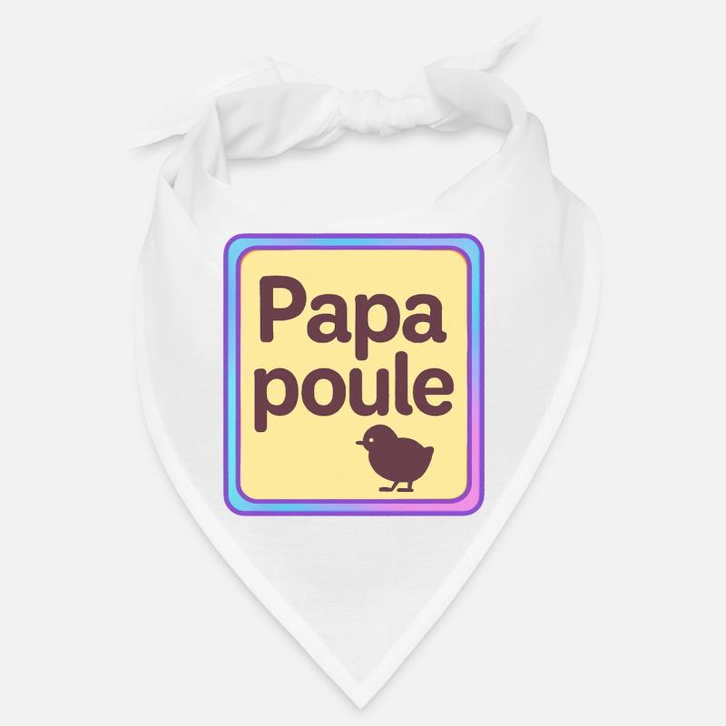 Papa Poule - Vatertag Bandana