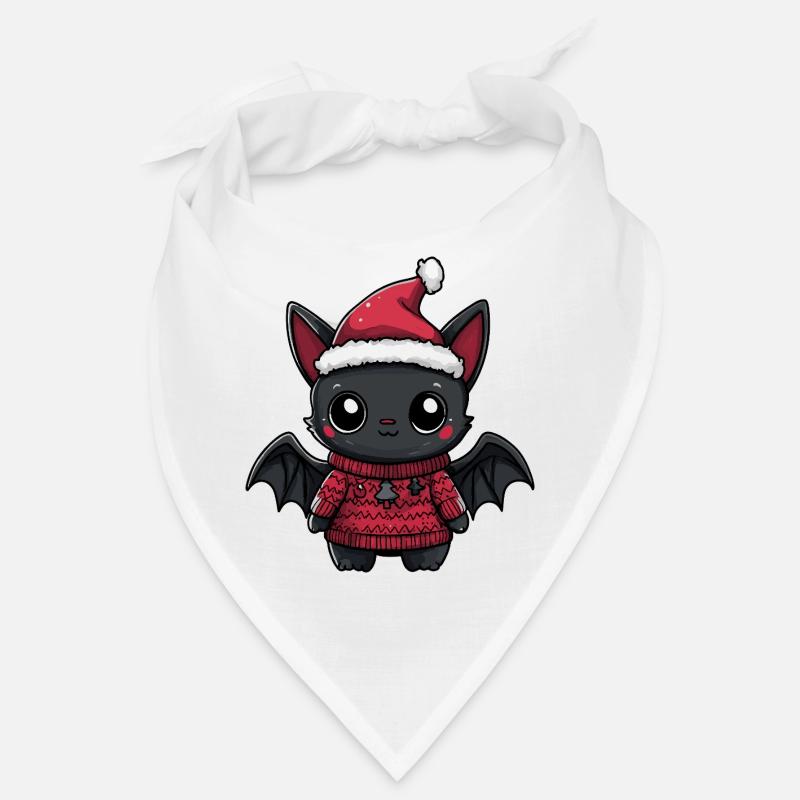 Bat Christmas Bandana