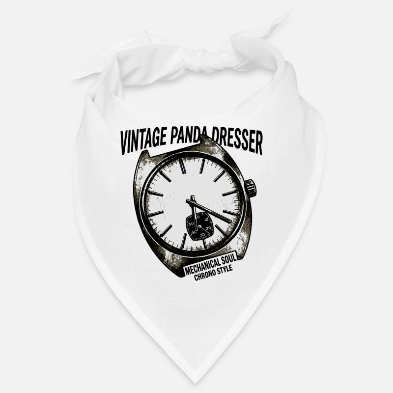 Graphisme de montre chrono vintage Bandana