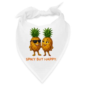 Sonnenananas Duo - Bandana - Weiß - Vorne