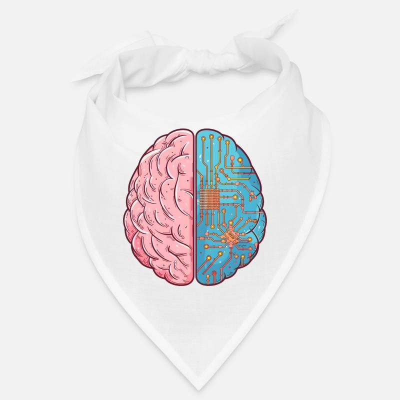 Human Intelligence meets AI – Brain Tech Design Bandana