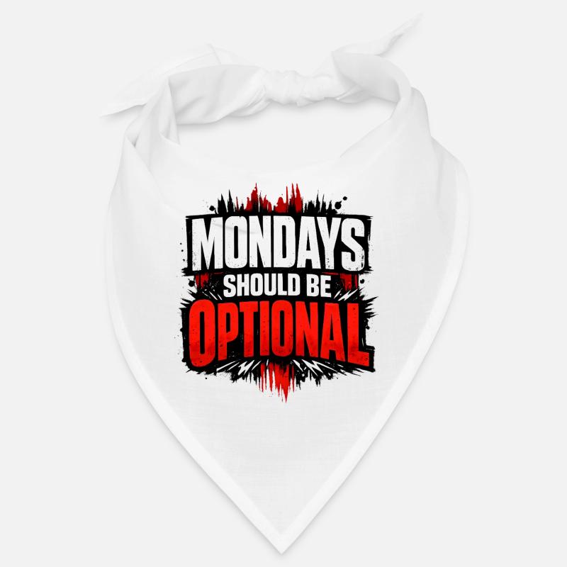 Monday should be optional Vintage Bandana
