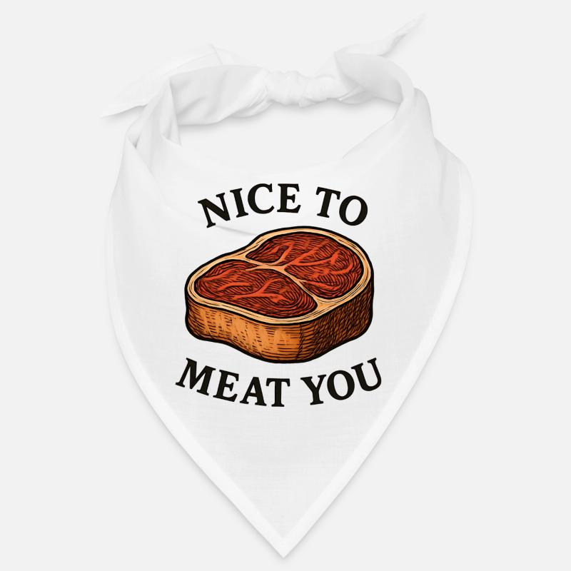 Sympa de te dévorer – Steak Saying Bandana