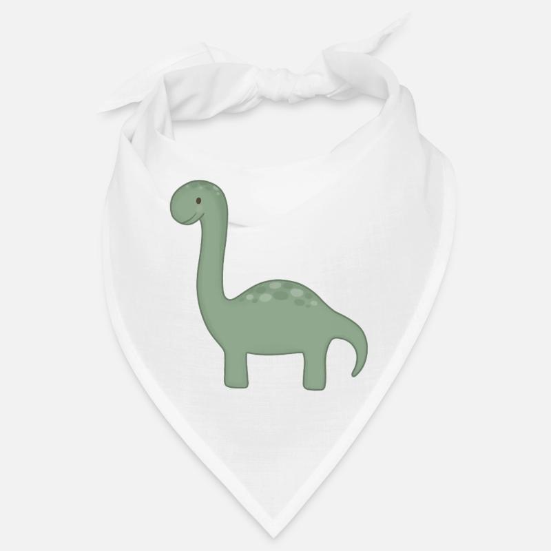 Dessin animé du Dino Vert Bandana