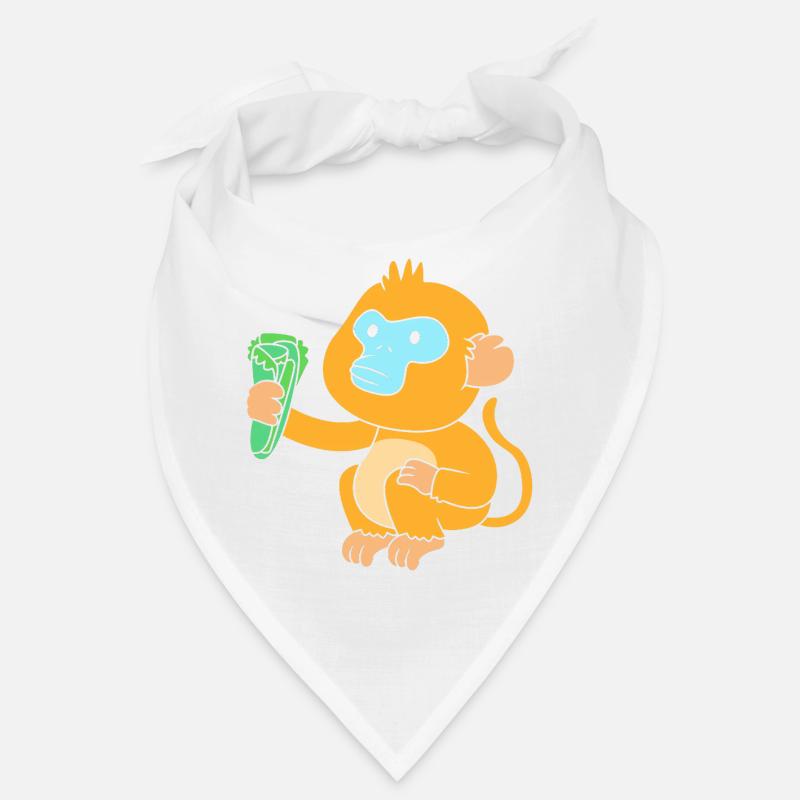 Snub-nosed monkey Monkey Chimpanzee Bandana