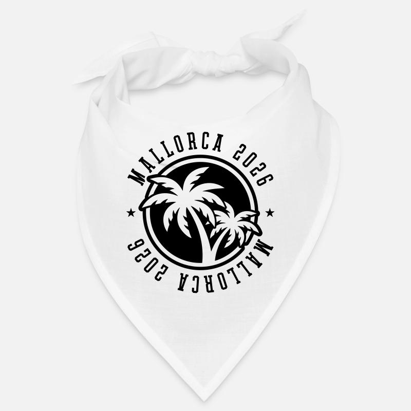 Mallorca 2026 Palm Trees Bandana