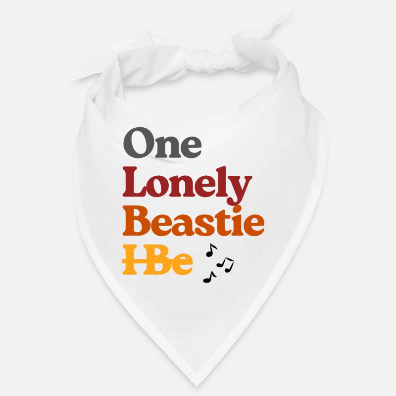 One Lonely Beastie Tee Art Bandana