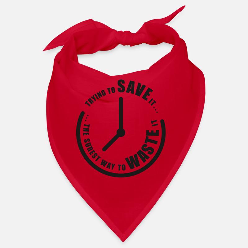 Save Time Bandana