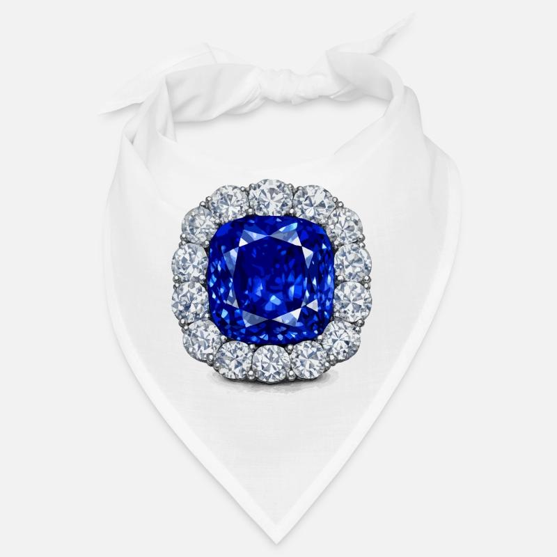 Der Prinz Albert Saphir Bandana