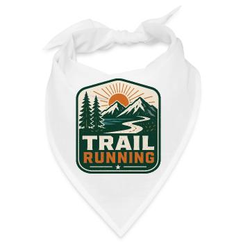 Trailrunning - Bandana - Weiß - Vorne