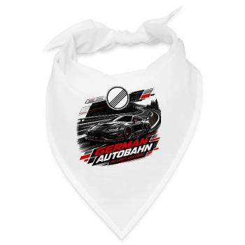 German Autobahn No Limit - Bandana - Weiß - Vorne