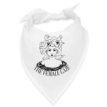 Der weibliche Blick - Bandana - Weiß - Vorne