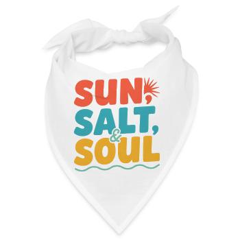 Sonne Salz & Seele - Bandana - Weiß - Vorne