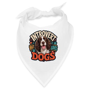 Englischer Springer-Spaniel - Bandana - Weiß - Vorne