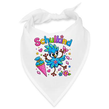 Käthe Knospe - fröhliches Schulkind - Bandana - Weiß - Vorne