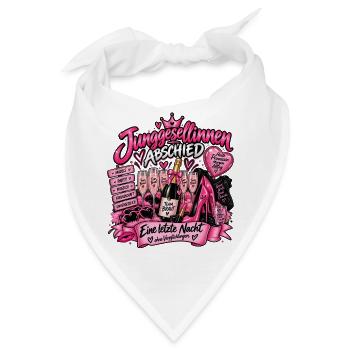 Junggesellinnen Abschied - Bandana - Weiß - Vorne