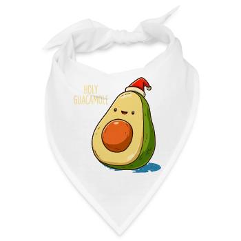 Heiliges Guacamole Avocado - Bandana - Weiß - Vorne