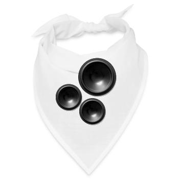 speaker lautsprecher - Bandana - Weiß - Vorne