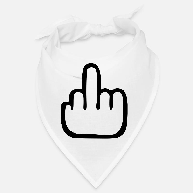 Doigt d'honneur Bandana