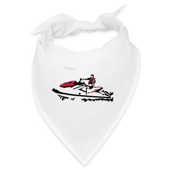 Jetski - Bandana - Weiß - Vorne