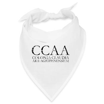 CCAA Colonia Claudia Ara Agrippinensium - Bandana - Weiß - Vorne