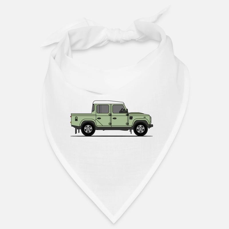 Defender Double Cab - Bandana - blanc