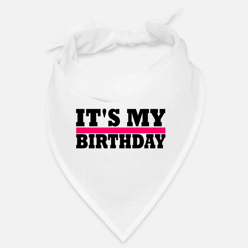 c'est mon anniversaire Bandana