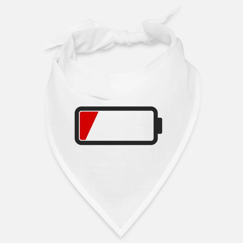 Batterie leer Bandana