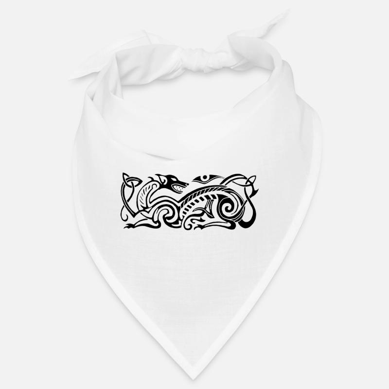 Chien de chasse celte (noir) Bandana