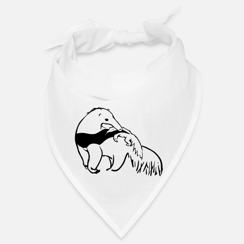 L’ours fourmilière mère avec bébé Bandana