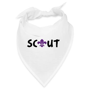 Pfadfinder / Pfadfinder - Bandana - Weiß - Vorne