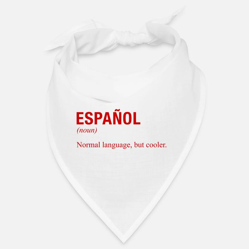 SPANISH Language Spanische Sprache Espanol Spanien Bandana