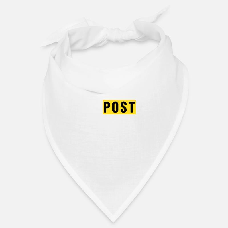 post postbote flaschenpost "chefposten" Bandana