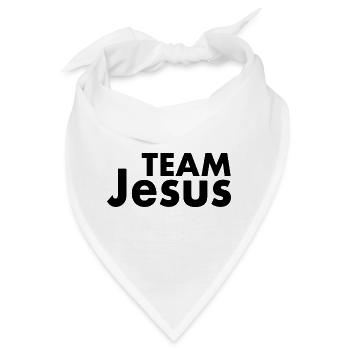 Team jesus - Bandana - Weiß - Vorne