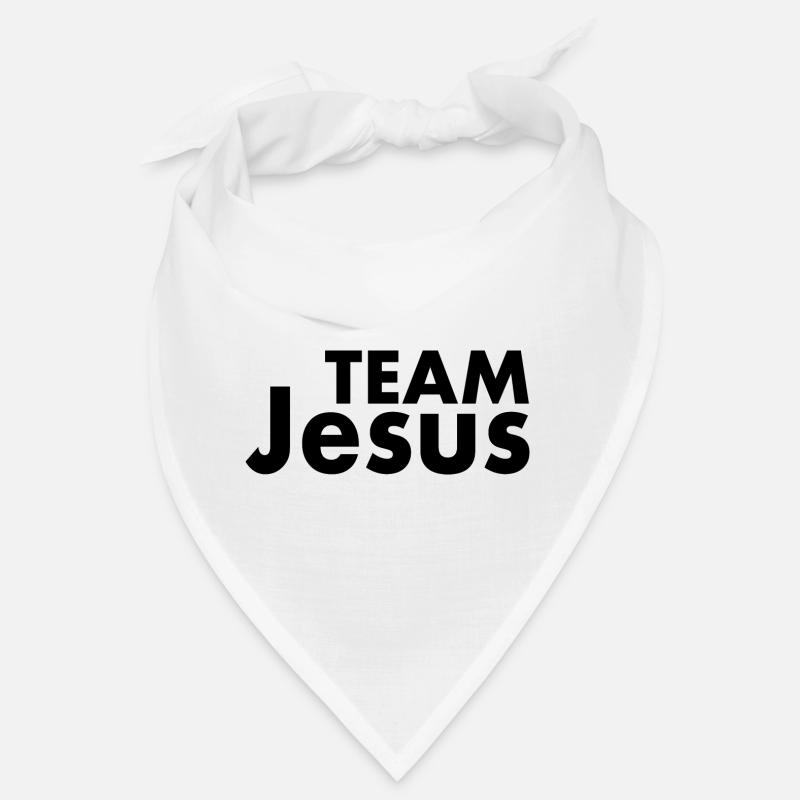 Team jesus - Bandana - Weiß