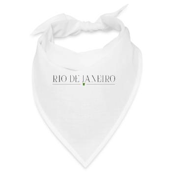 Ich liebe Rio De Janeiro - Bandana - Weiß - Vorne