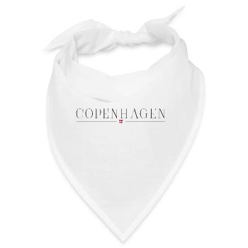 Ich liebe Kopenhagen - Bandana - Weiß - Vorne
