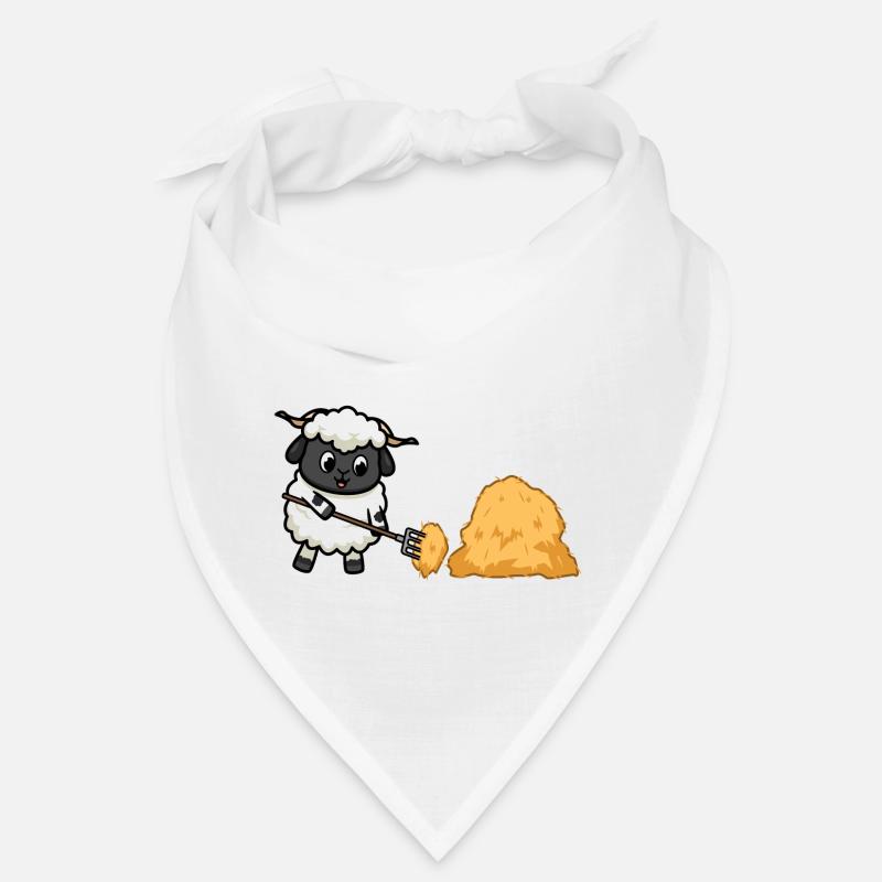 Arbeitsschafe - Bandana - Weiß